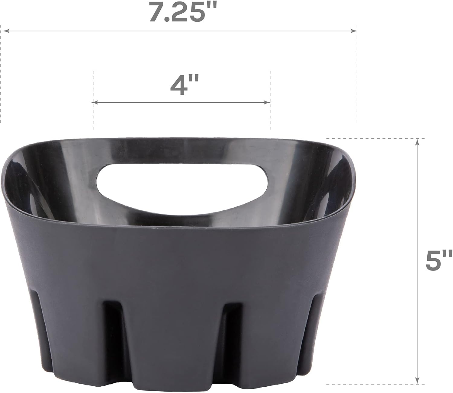 JS Jackson Supplies Universal Black Drip Tray for Toilet Plunger 1