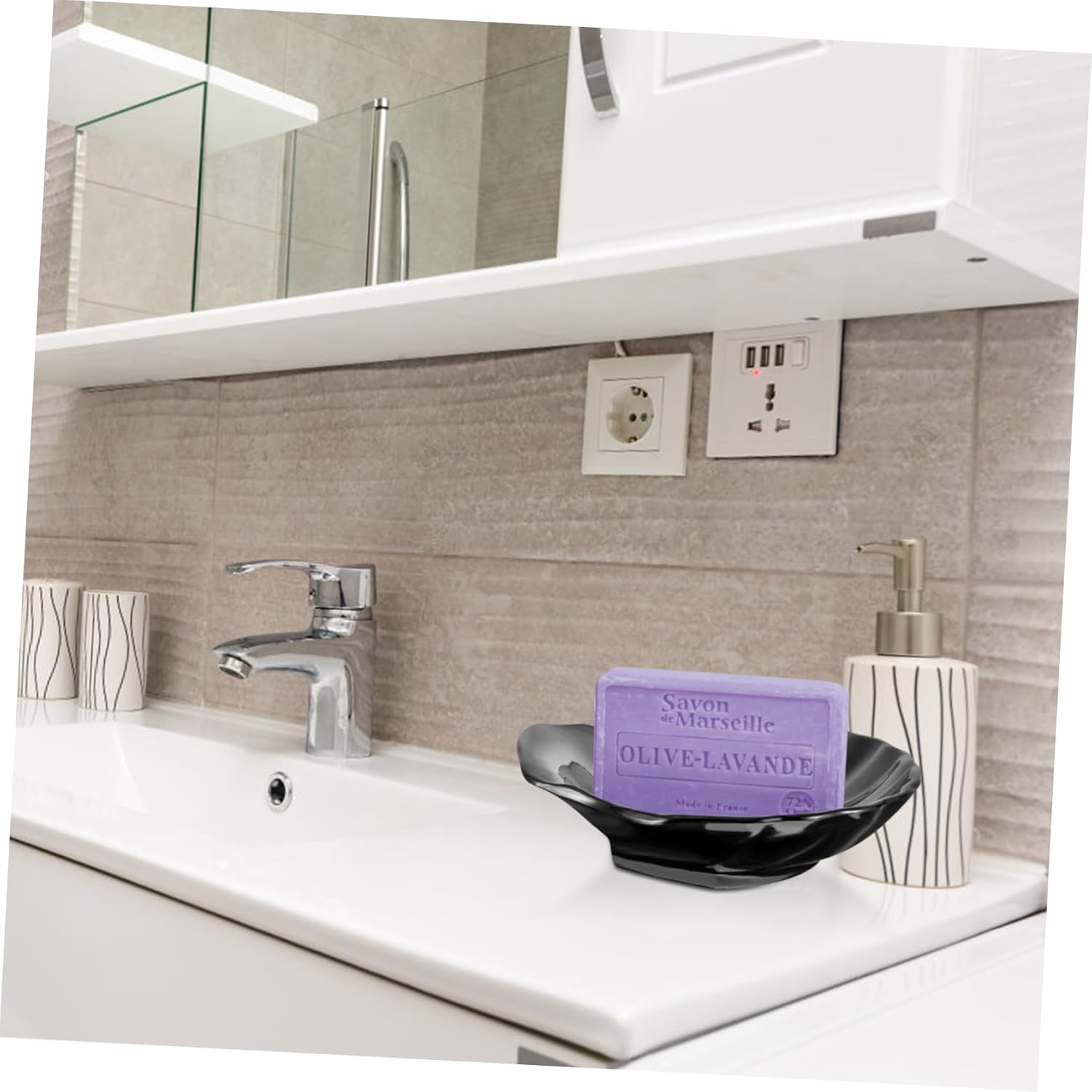 CONGARTENO Seashell Bar Soap Holder