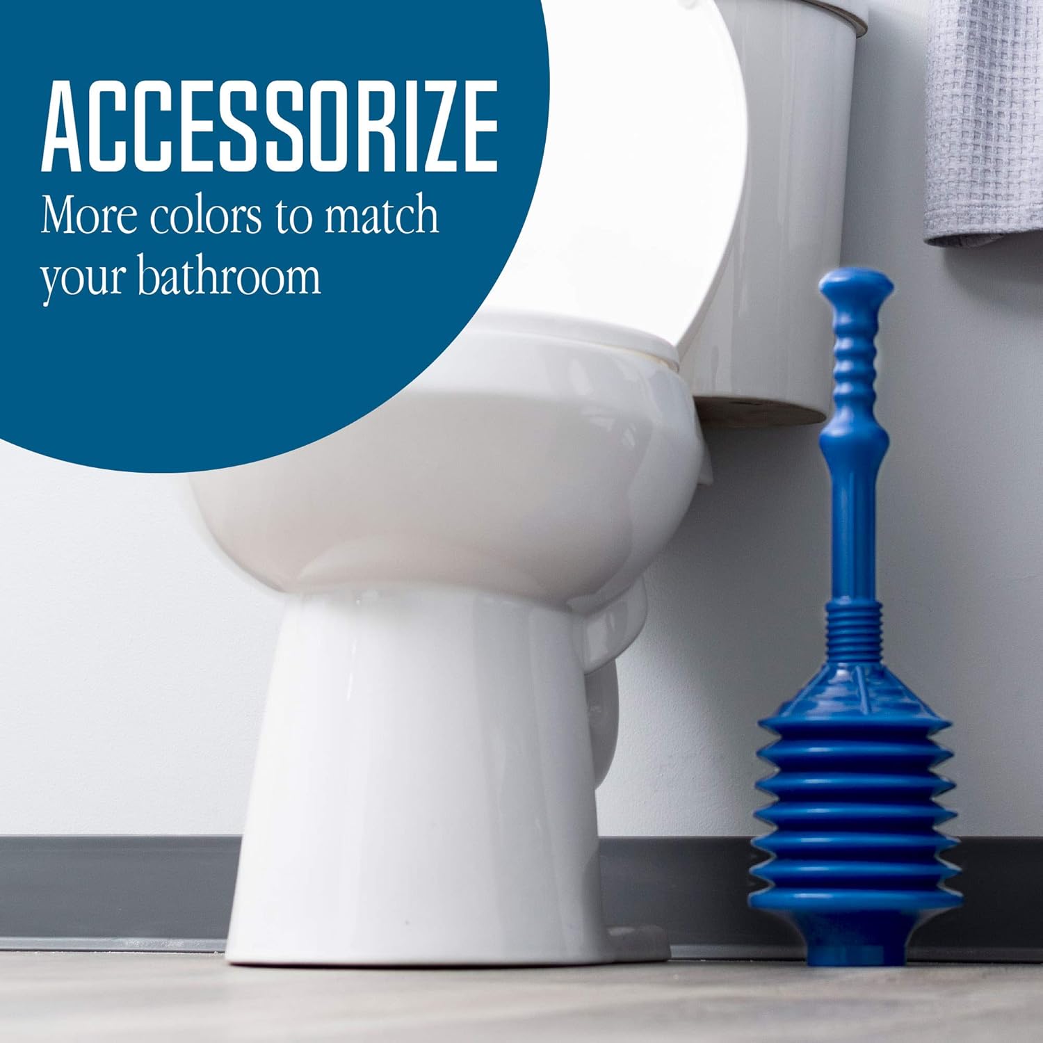 JS Jackson Supplies Cobalt Toilet Plunger 1