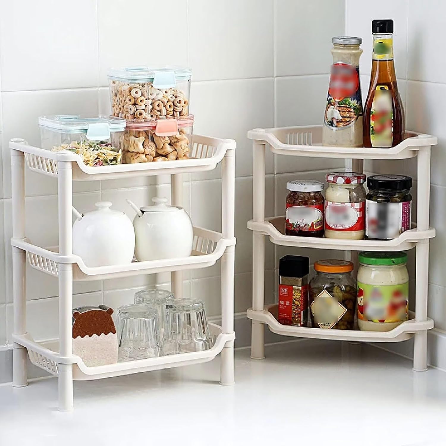 3 Tier Shower Caddy Organizer Shelf for Bathroom Kitchen