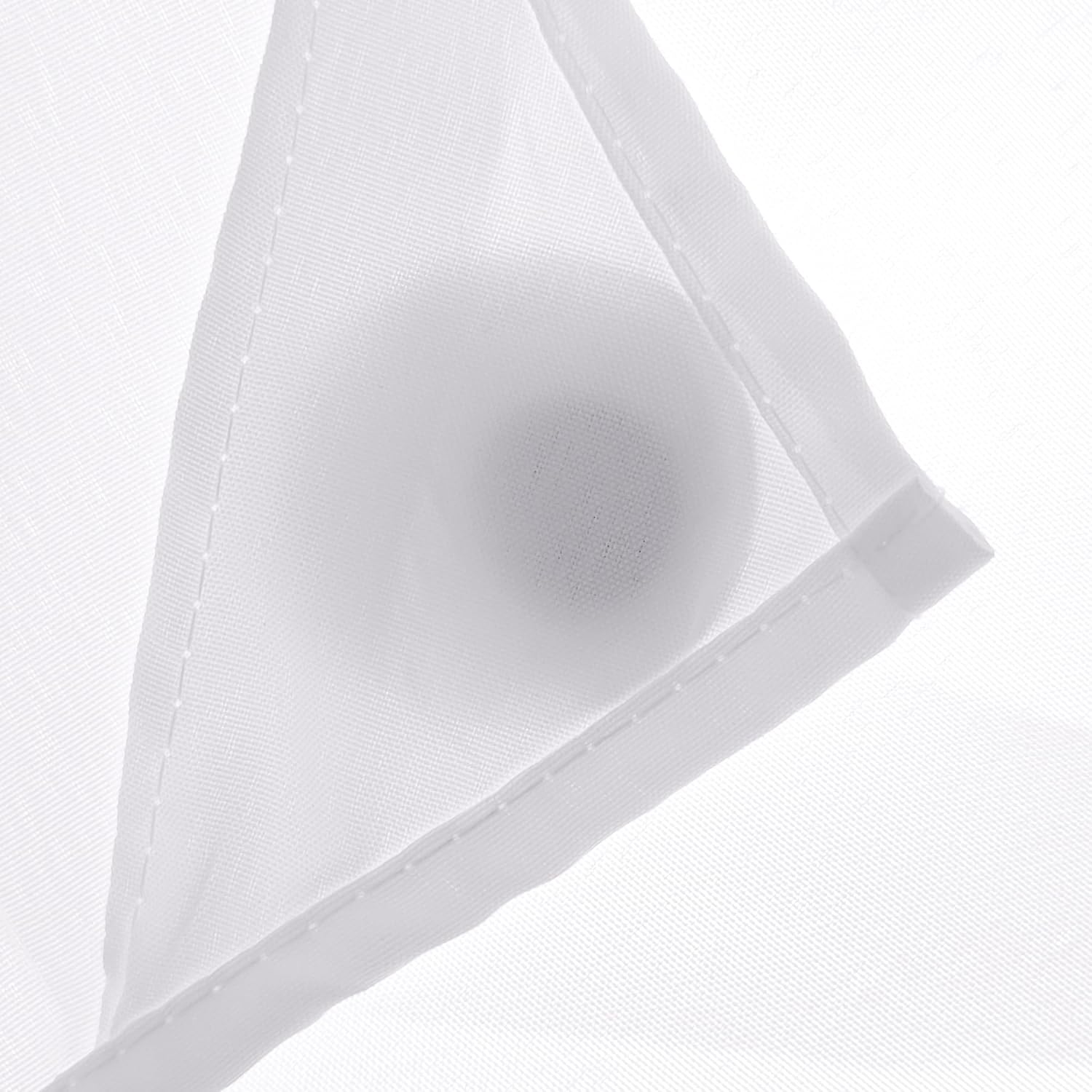River Dream Extra Long Snap-In Shower Curtain Liner Replacement White with Magnets