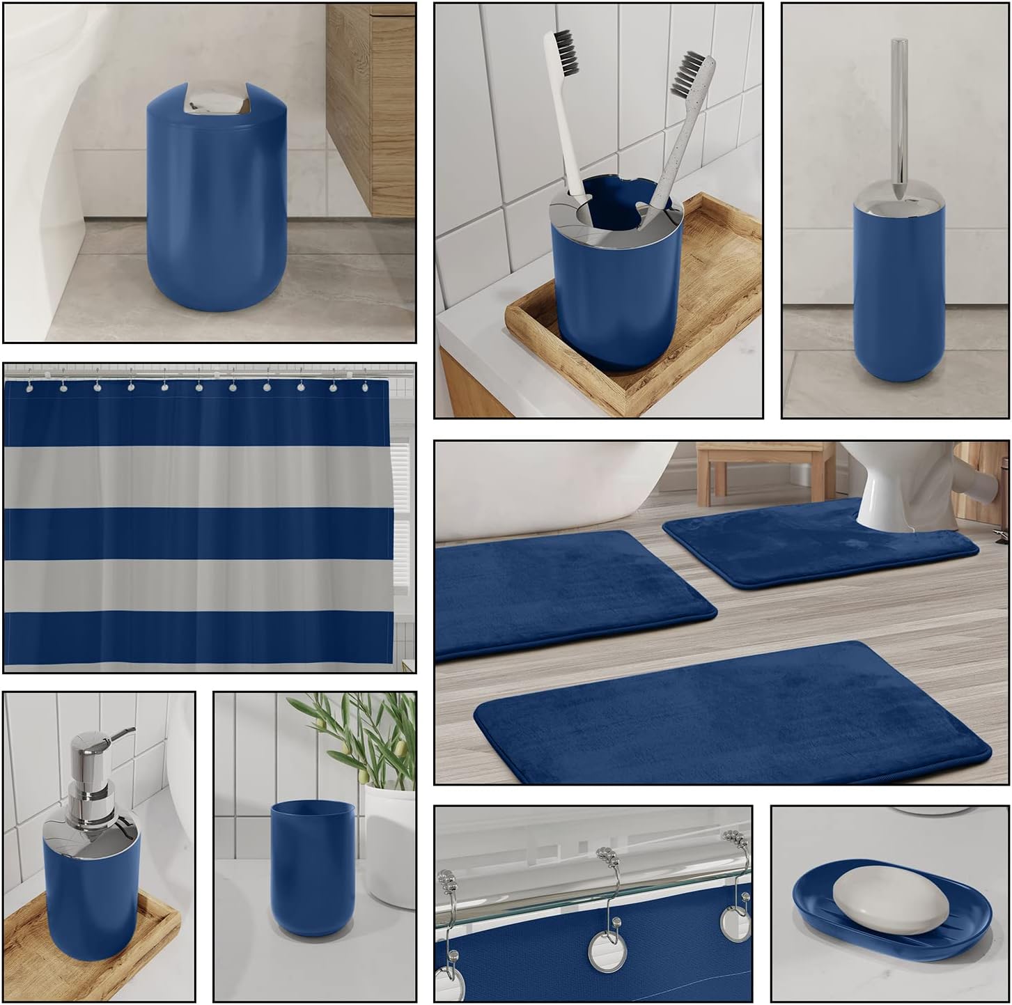 Clara Clark 28PC Bathroom Accessory Set