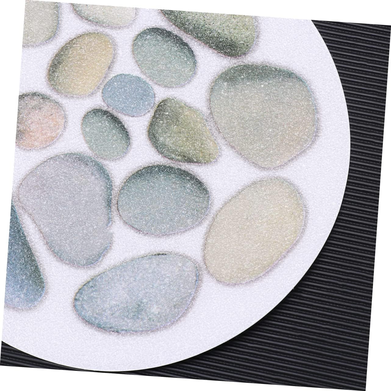 Alipis 4pcs Anti-Slip Bath Tub Stickers with Stone Pattern