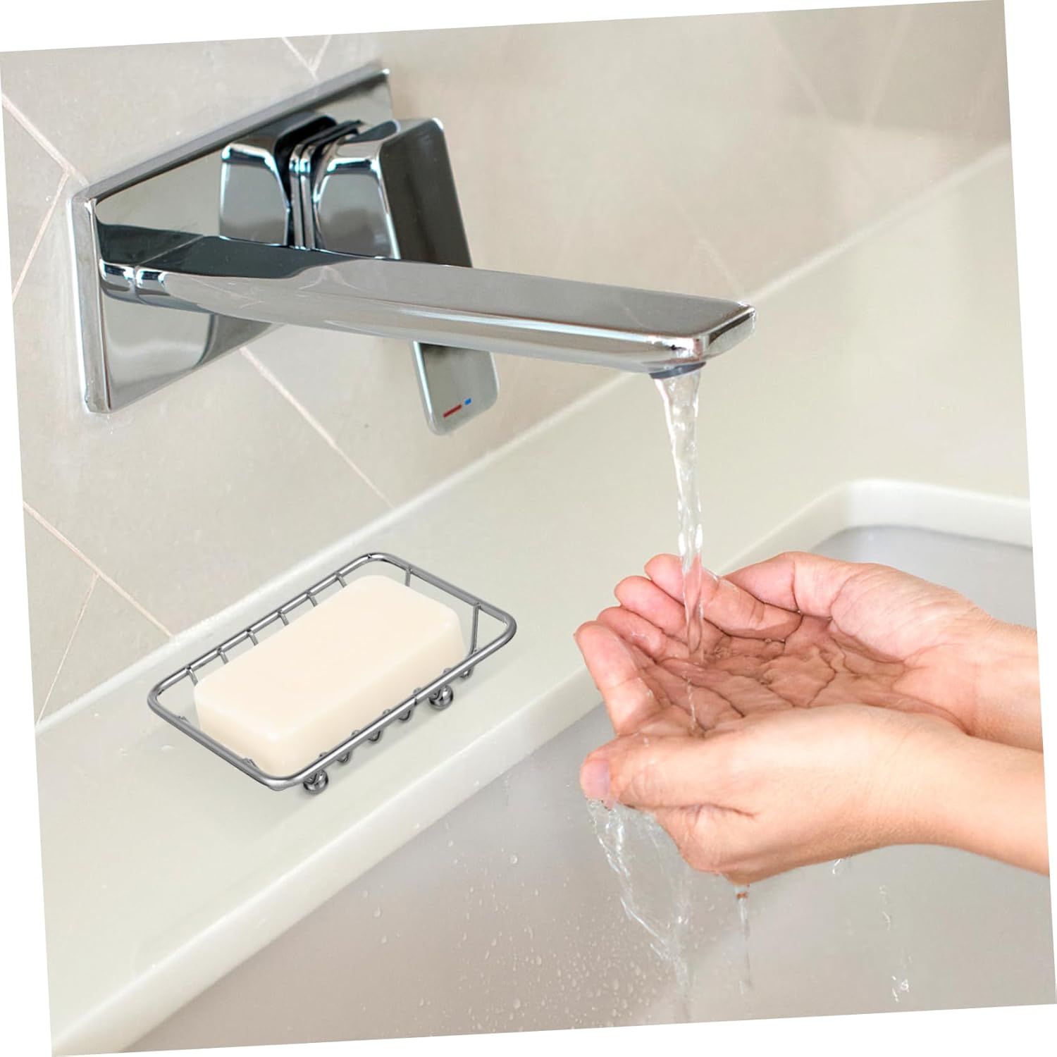 Cabilock Metal Soap Rack for Shower 1
