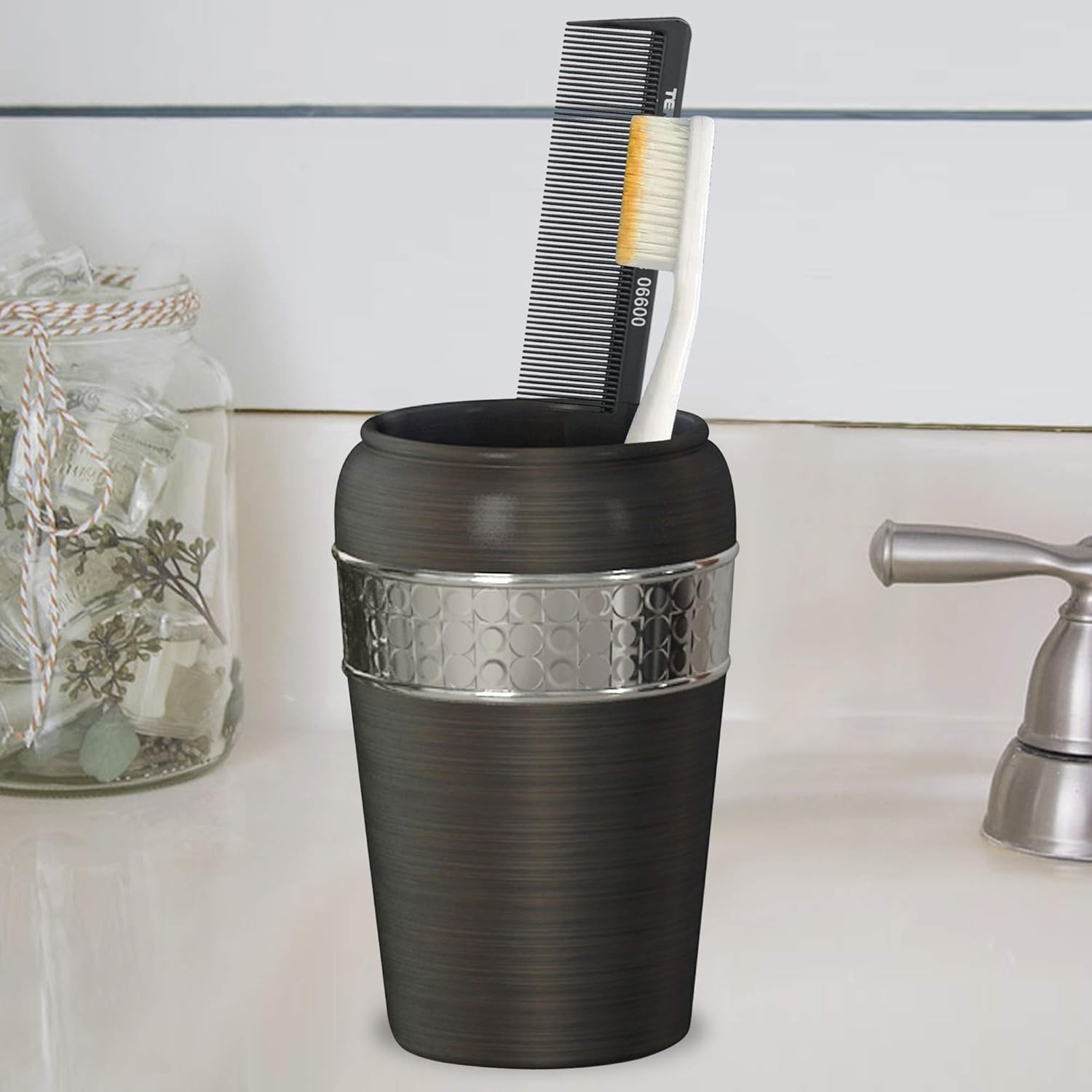 Nu Steel Oil Rubbed Bronze FM5H Flannel Mod Tumbler