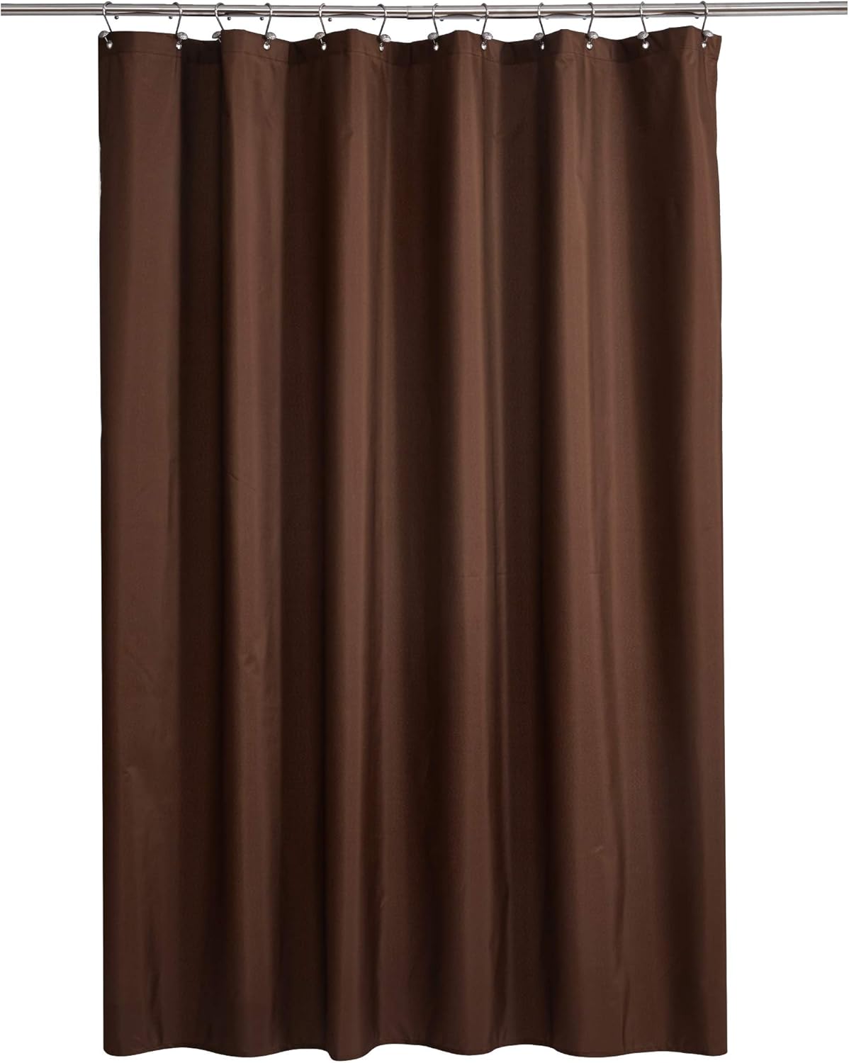 NY HOME Ultimate Waterproof Shower Liner 72x72 Brown