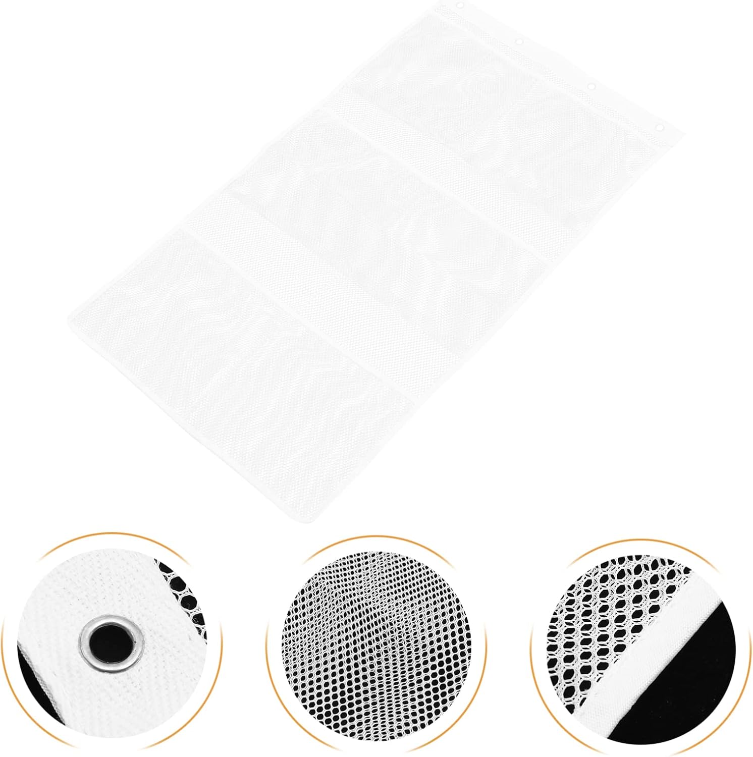 OUNONA Shower Organizer Mesh Bag with 6 Pockets