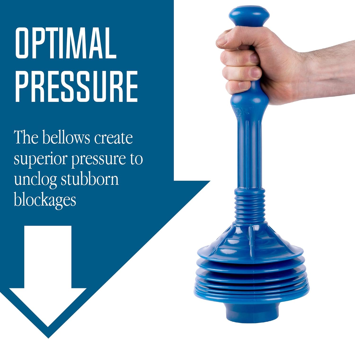 JS Jackson Supplies Cobalt Toilet Plunger 1