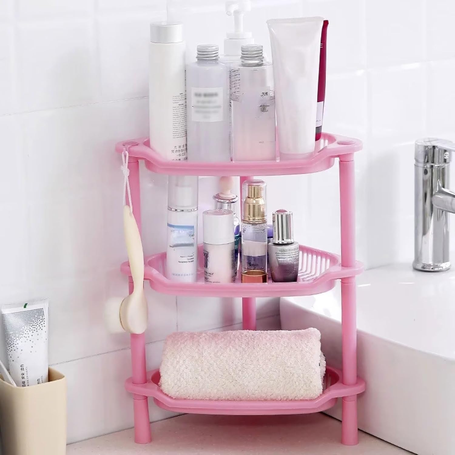 3 Tier Shower Caddy Organizer Shelf for Bathroom Kitchen