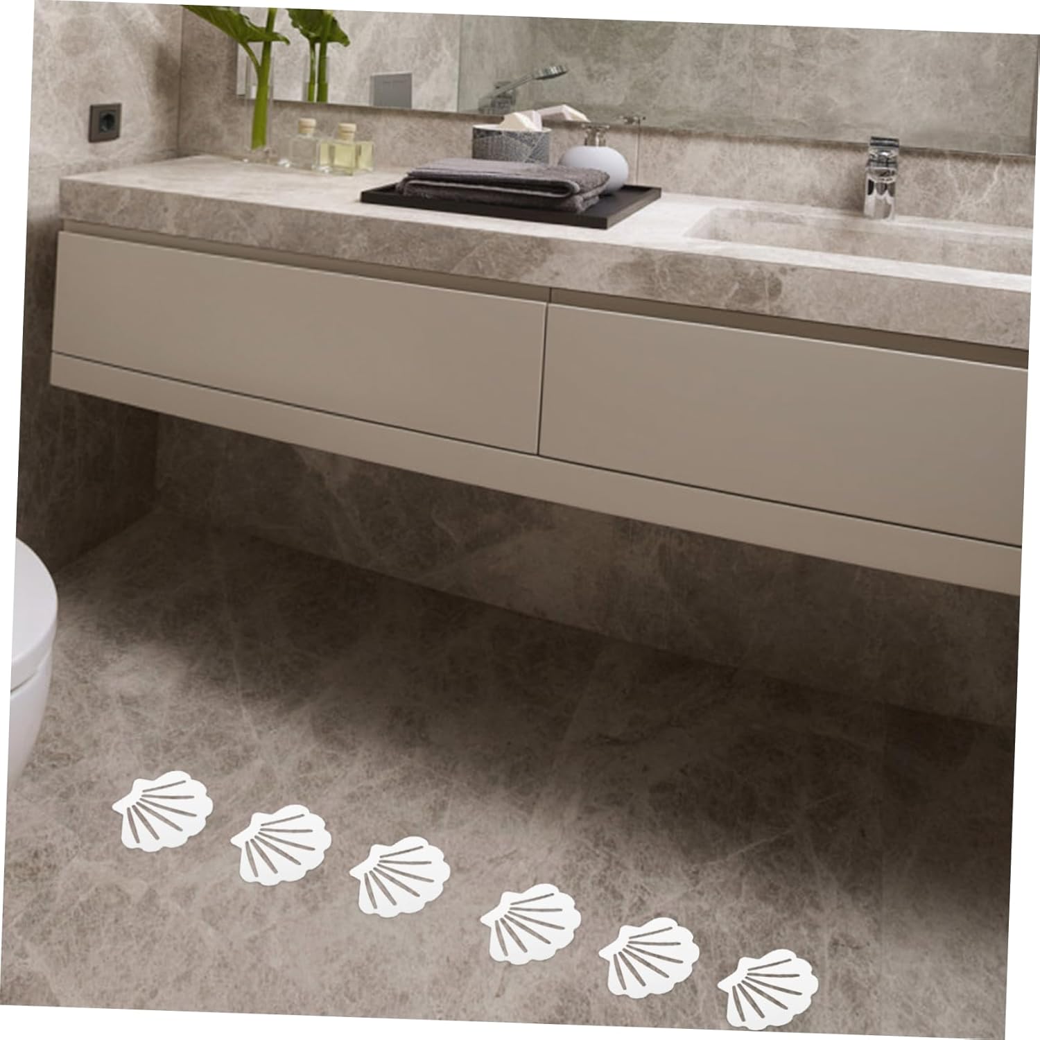 UTHCLO 12pcs Non-Slip Bathtub Sticker Decals for Bathroom