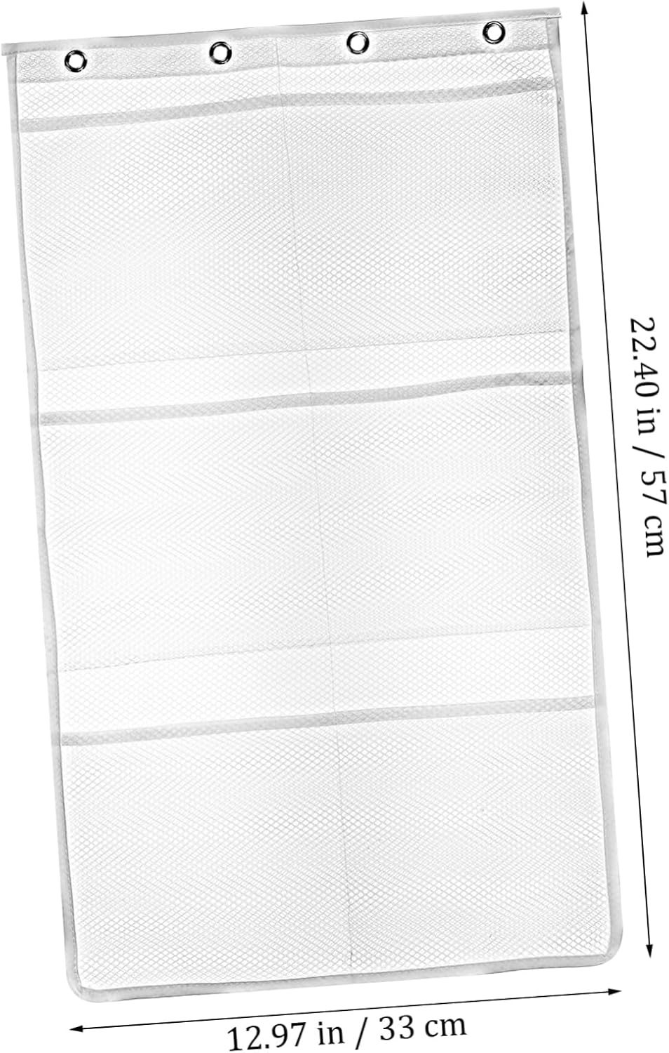 Holibanna 2pcs Mesh Shower Organizer Hanging Hooks 1