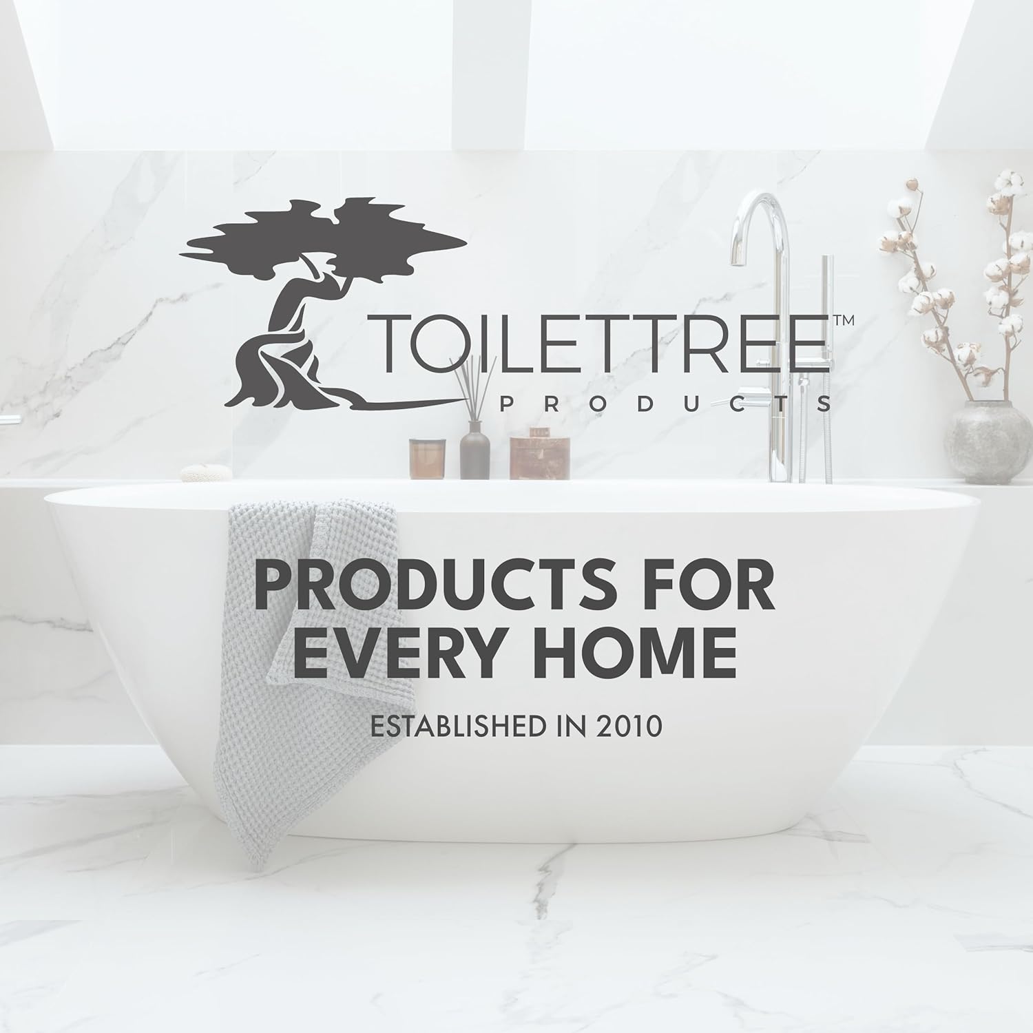 Modern Deluxe Freestanding Toilet Brush and Plunger Combo