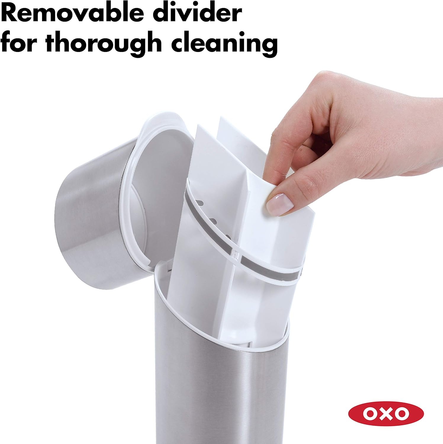 OXO Good Grips Toothbrush Holder with Divider