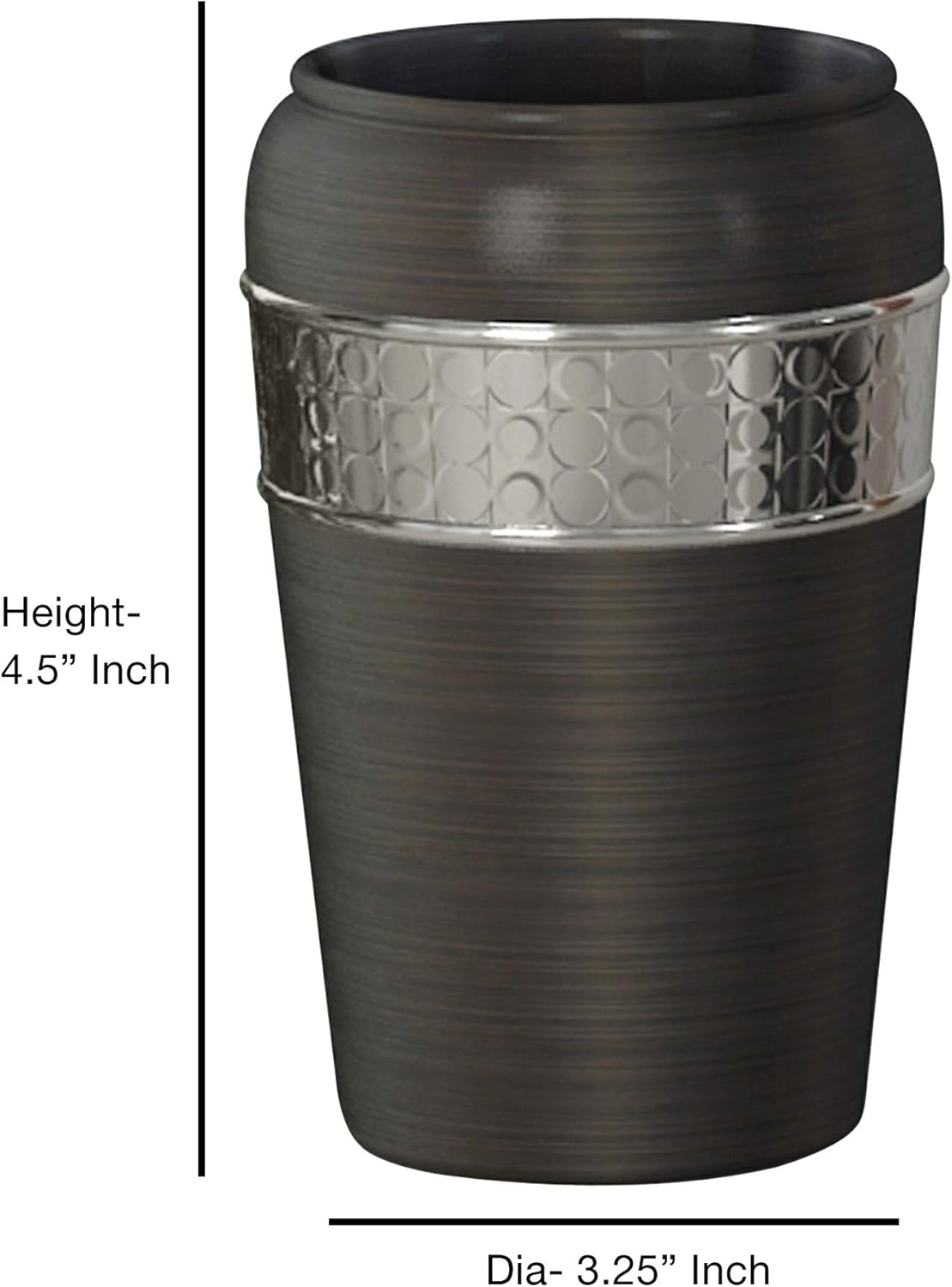 Nu Steel Oil Rubbed Bronze FM5H Flannel Mod Tumbler