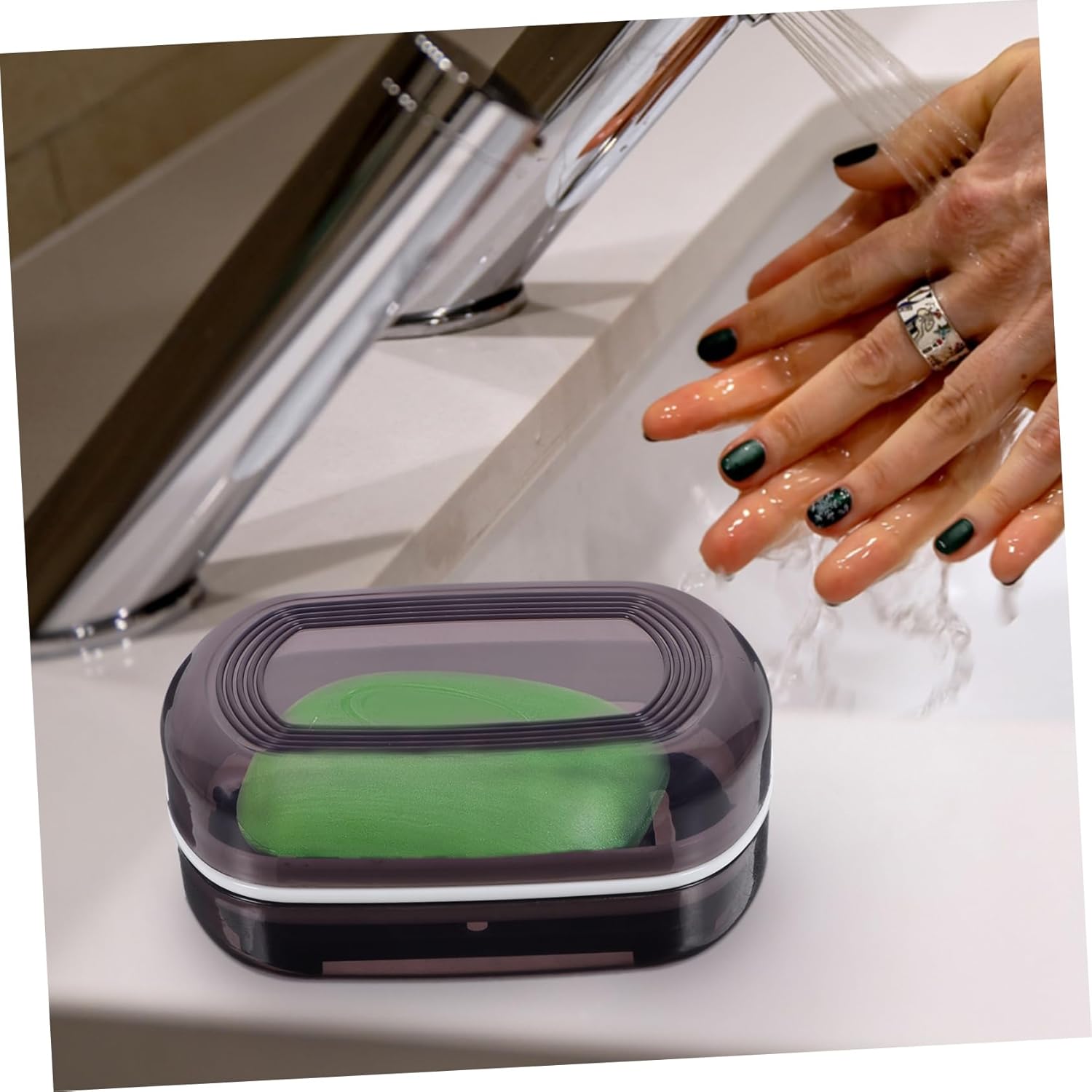 MAGICLULU Leak-Proof Travel Soap Box Holder 1