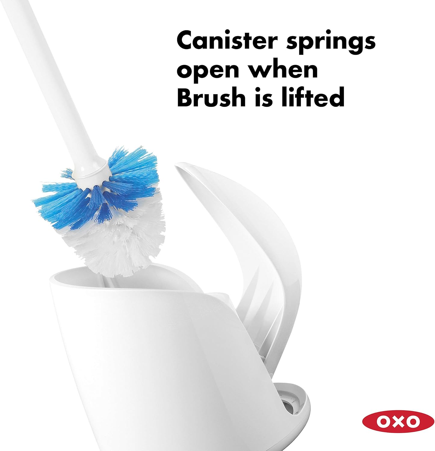 OXO Good Grips Toilet Brush with Canister White