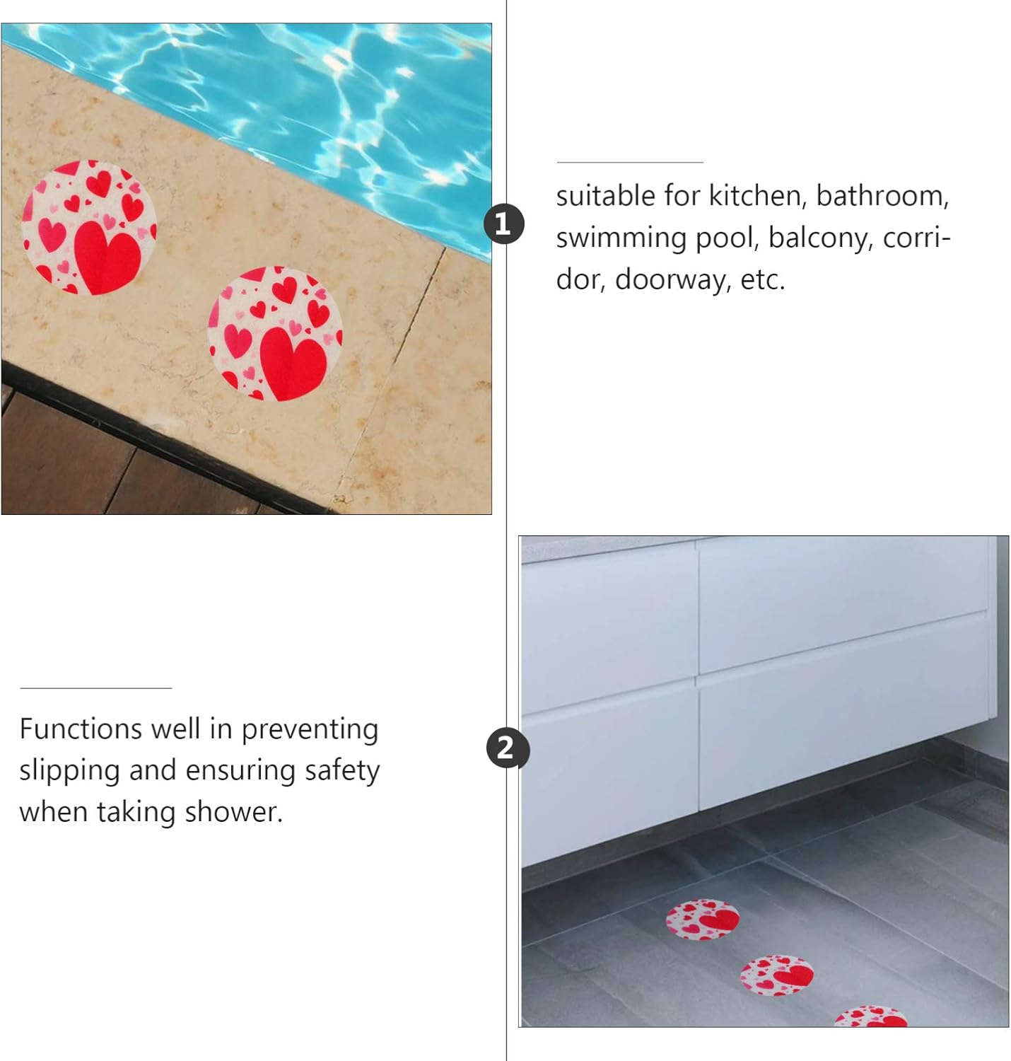 Hemoton Non-Slip Bathtub Sticker Ladder for Safety