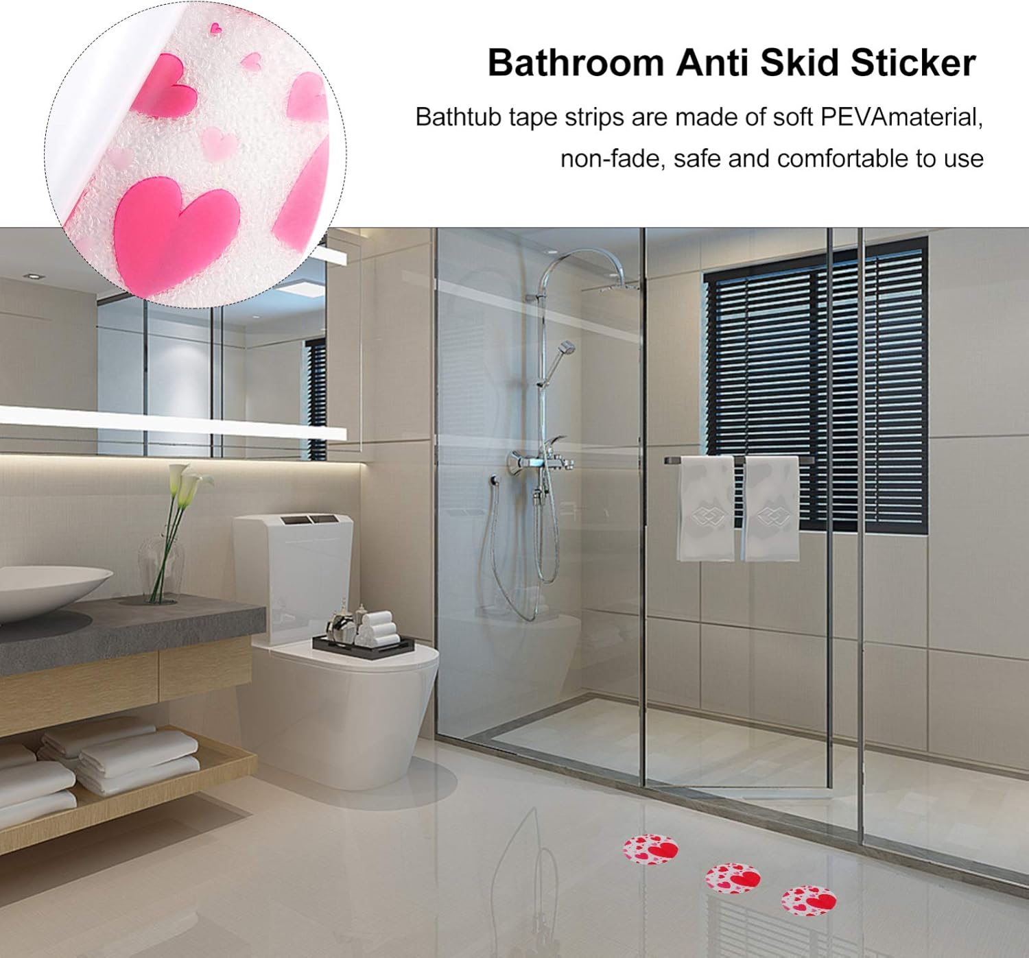 DOITOOL Non-Slip Surface Tape Anti-Slip Stickers