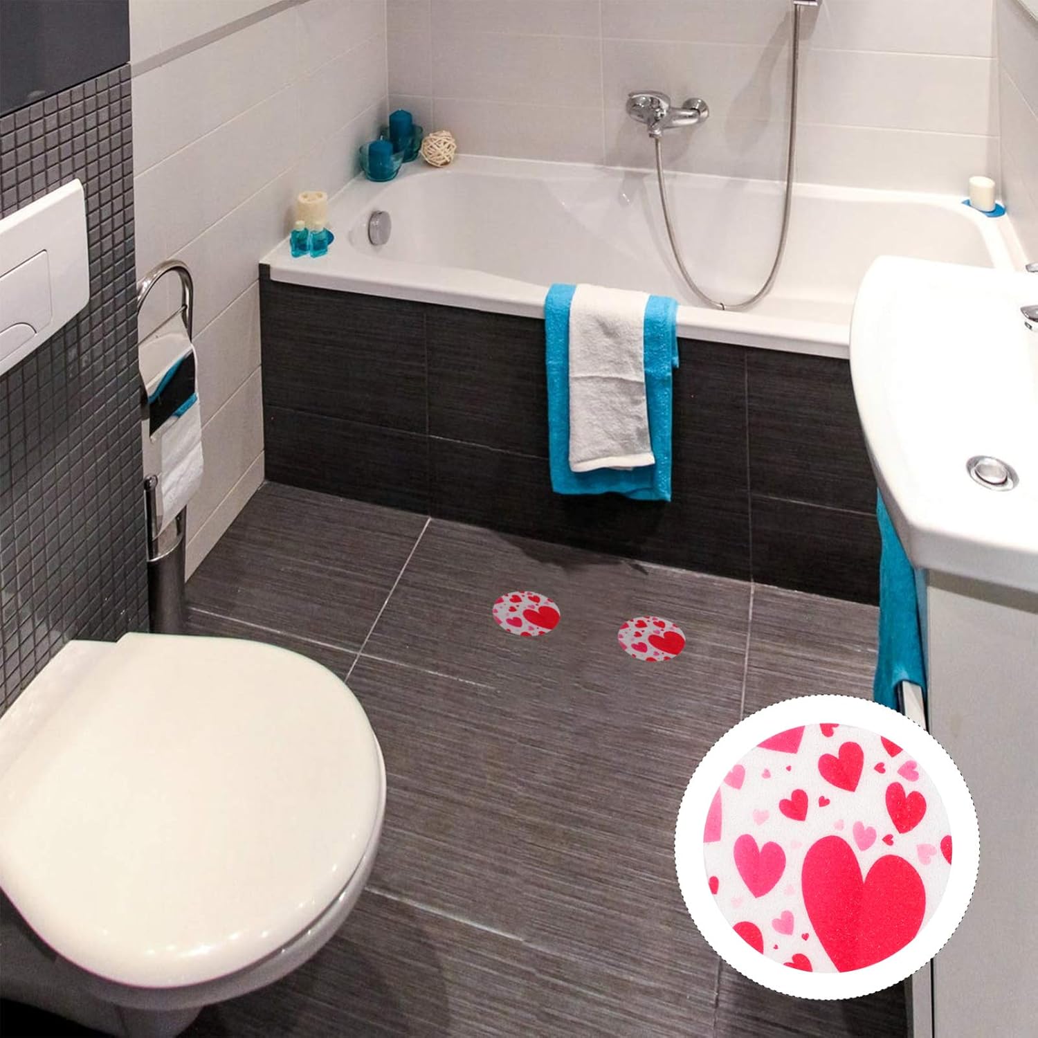 Hemoton Non-Slip Bathtub Sticker Ladder for Safety