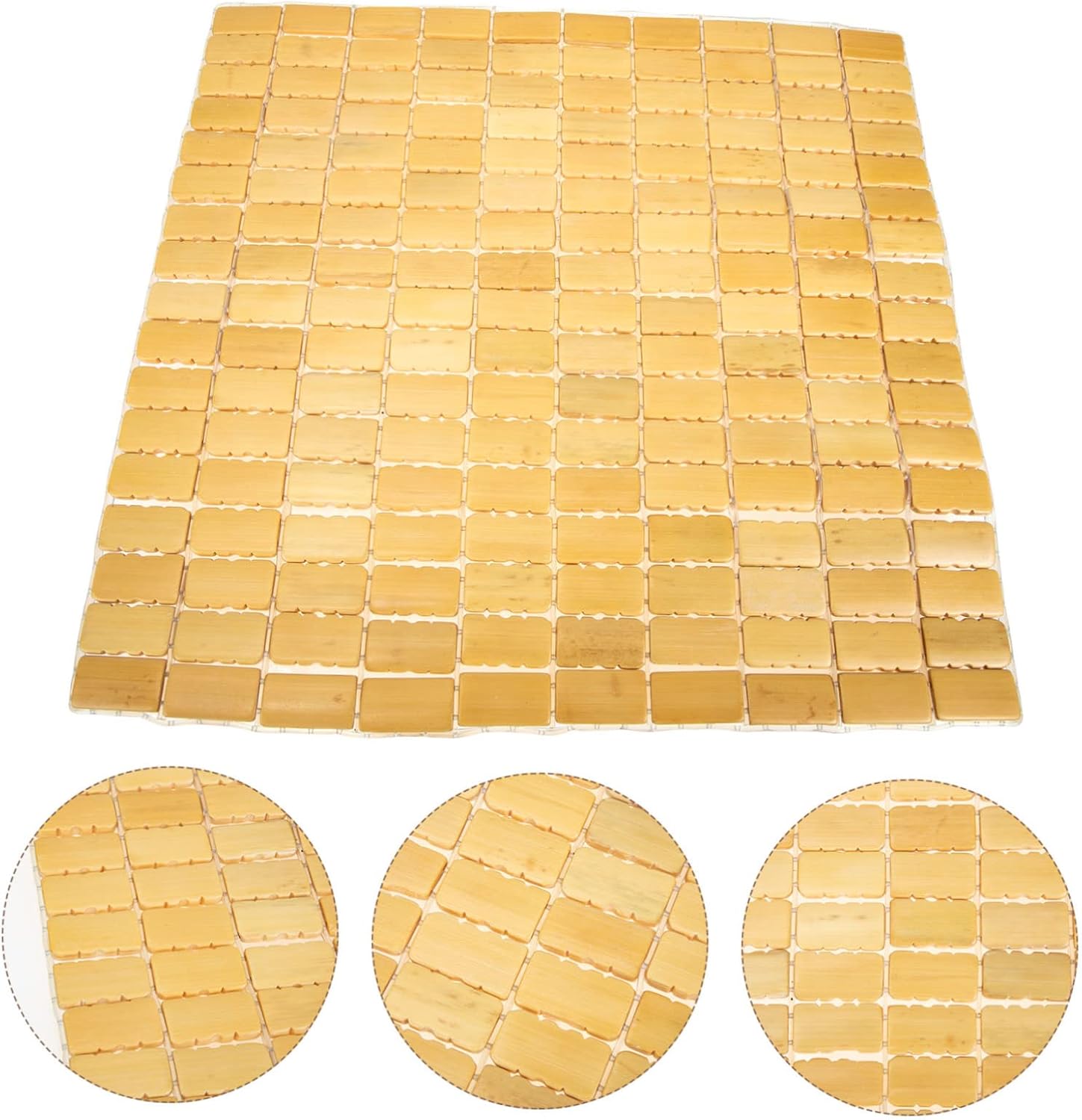 Cabilock Non-Slip Bathroom Mat with Cork Design