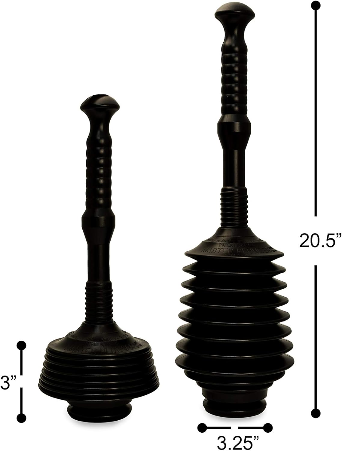 Master Plunger MP100-3 Heavy Duty Toilet Plunger 1