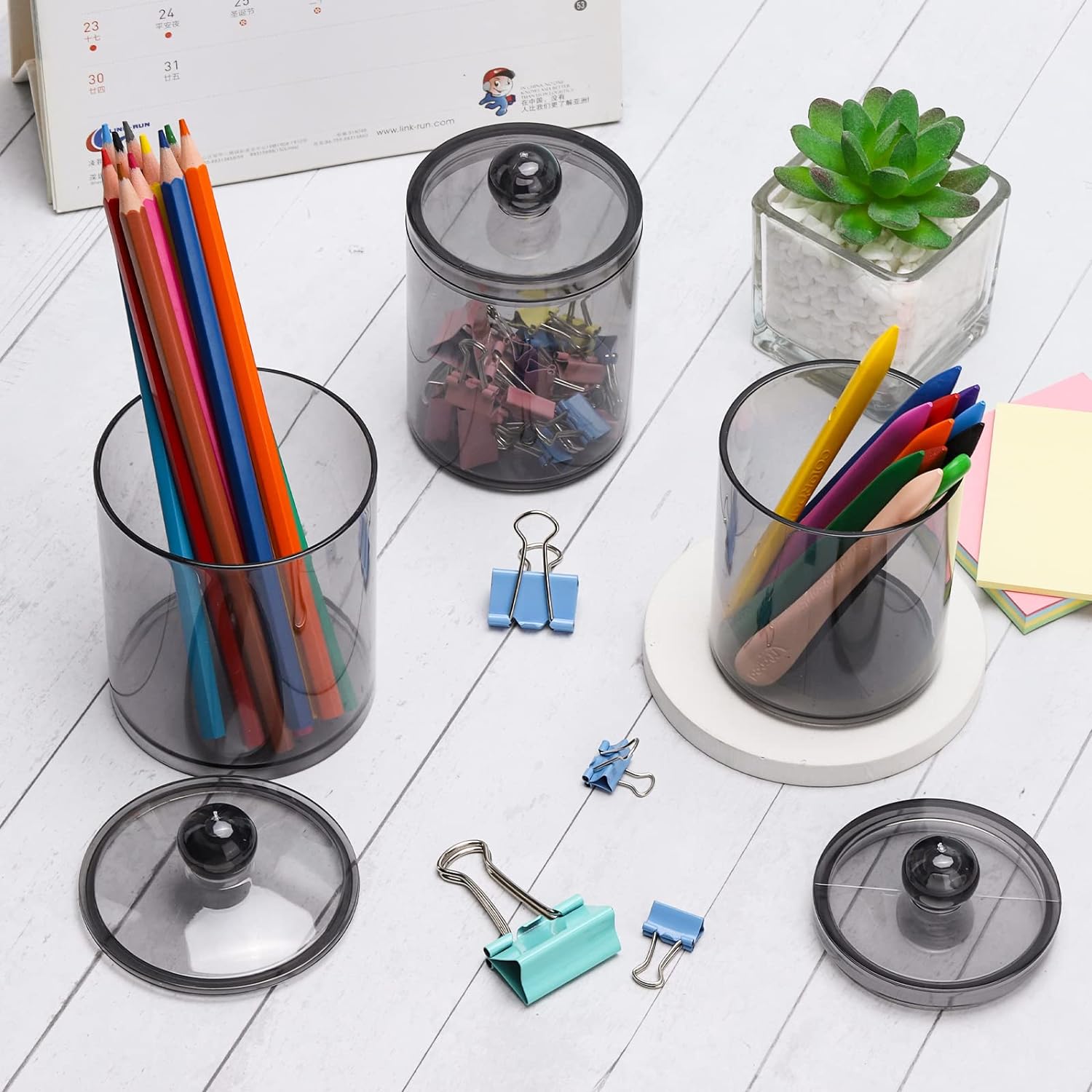 Tbestmax 4 Pack Qtip Holder Bathroom Organizer 1