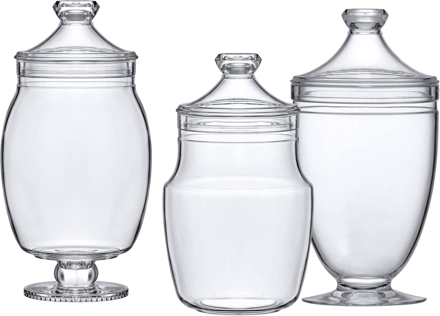 Amazing Abby - Keep - Acrylic Canister Set 3-Piece