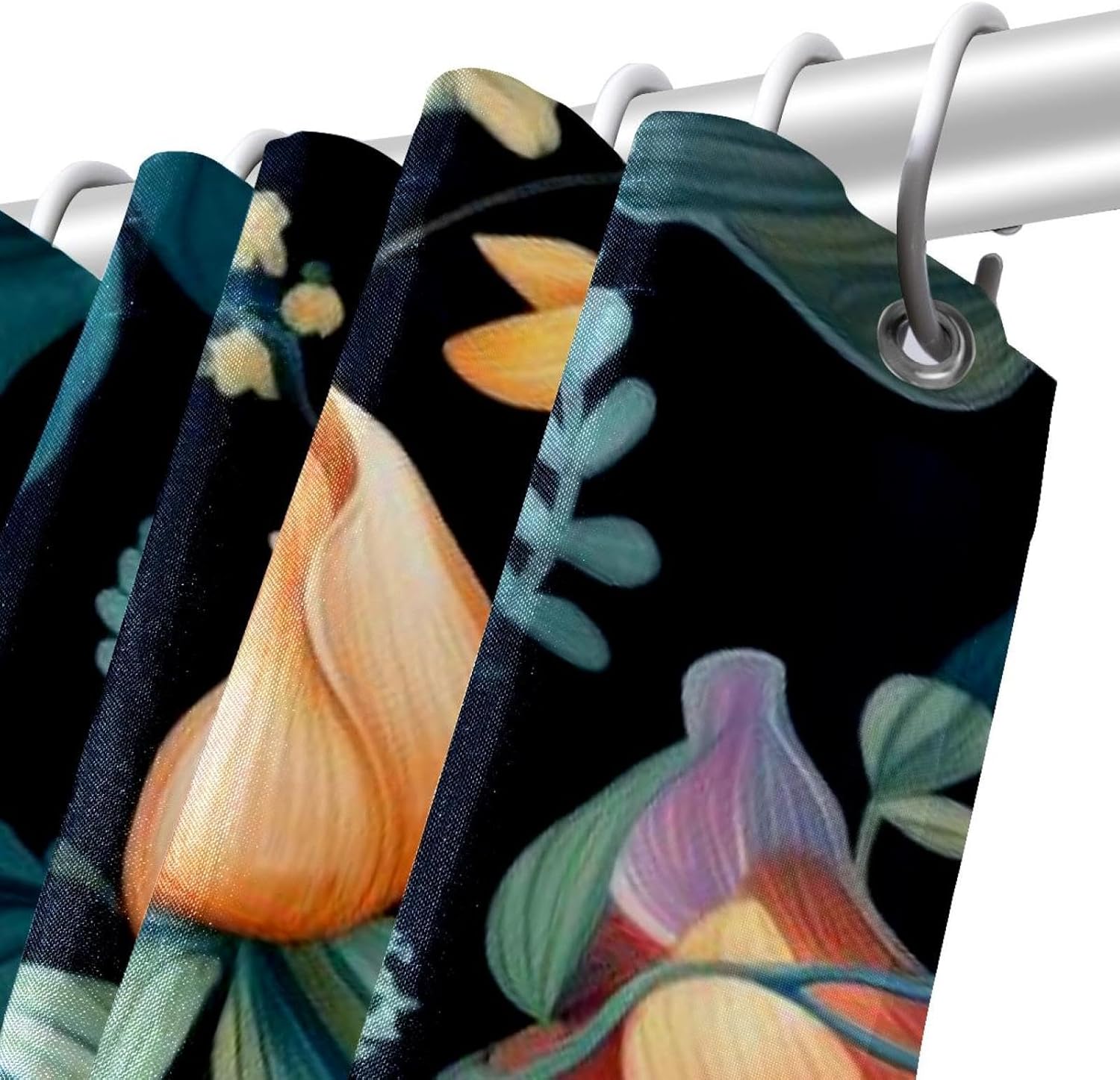 VAPOKF Cute Squirrel Shower Curtain with 12 Hooks - 66x72 Inches