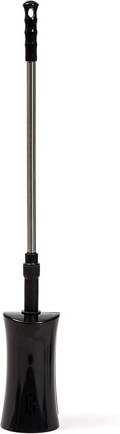 ToiletShroom Plunger with Caddy Holder Black