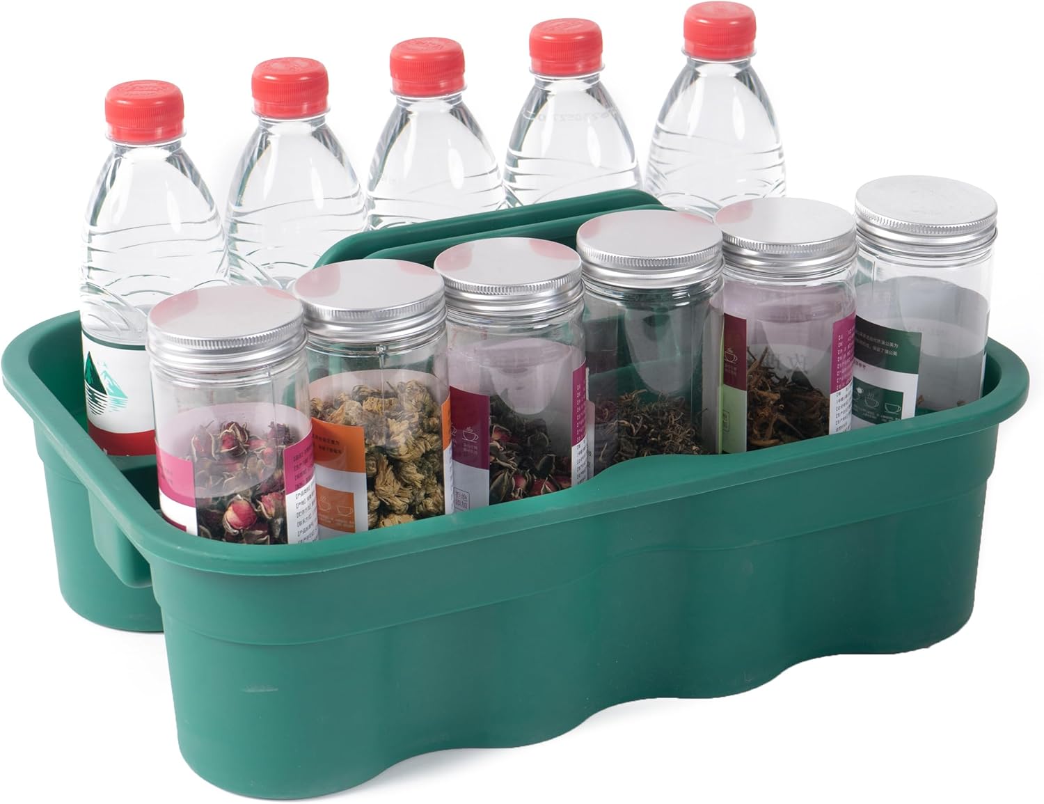 Matthew Large Plastic Tote Cleaning Caddy with Handle