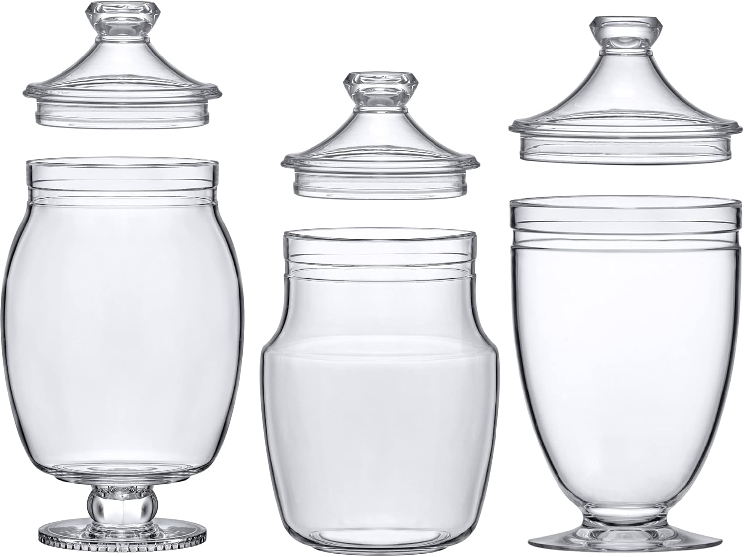 Amazing Abby - Keep - Acrylic Canister Set 3-Piece