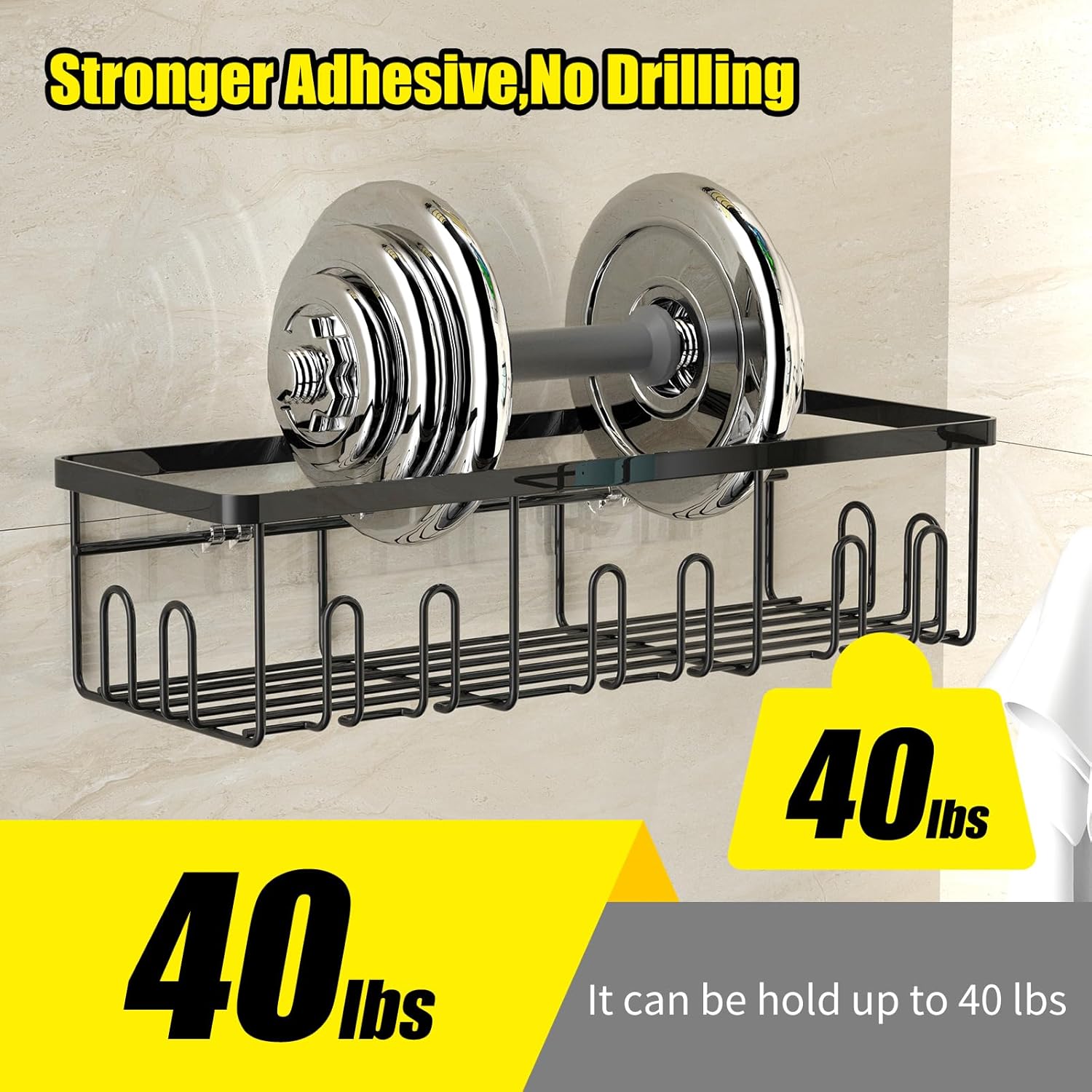 Smatorga 7 Pack Shower Caddy Organizer Set