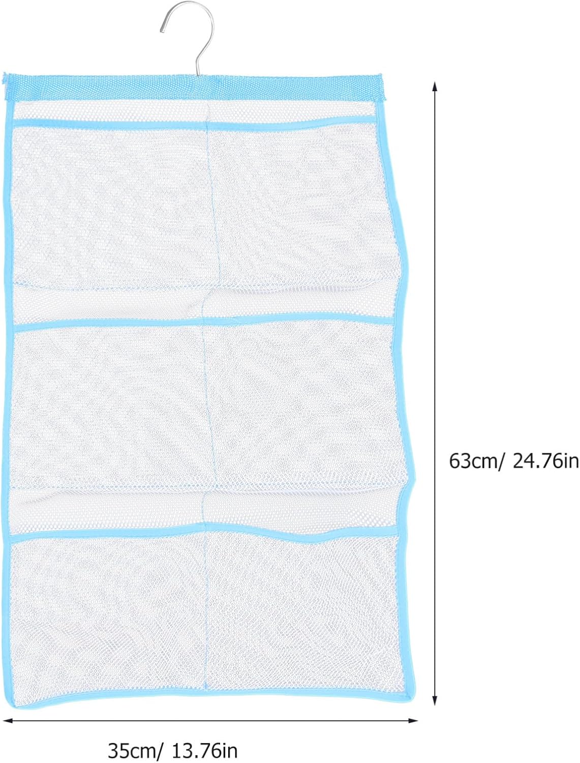 SOLUSTRE 6 Mesh Shower Quick Dry Organizer with Single Hook