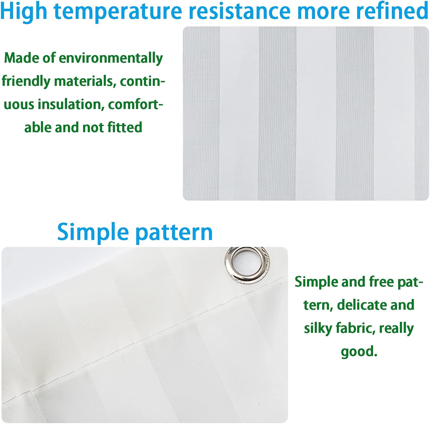 HELLCRACK Small Mini Shower Curtain Liner 32x72 Inch