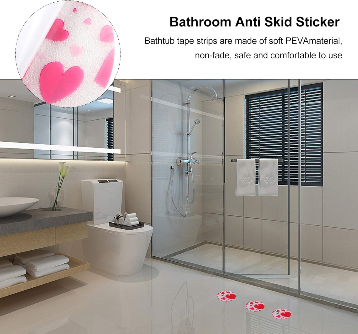 Hemoton Non-Slip Bathtub Sticker Ladder for Safety
