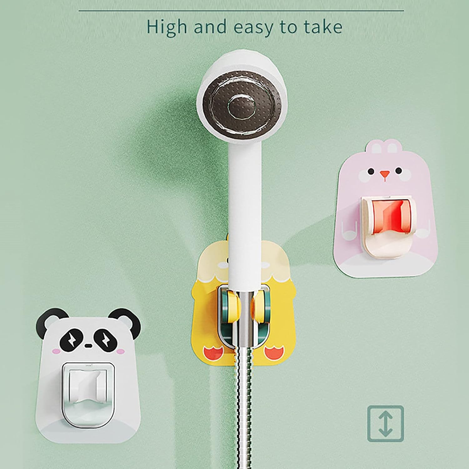 BILIKEYU Wall Hook Non-Slip Self-Adhesive No Drill