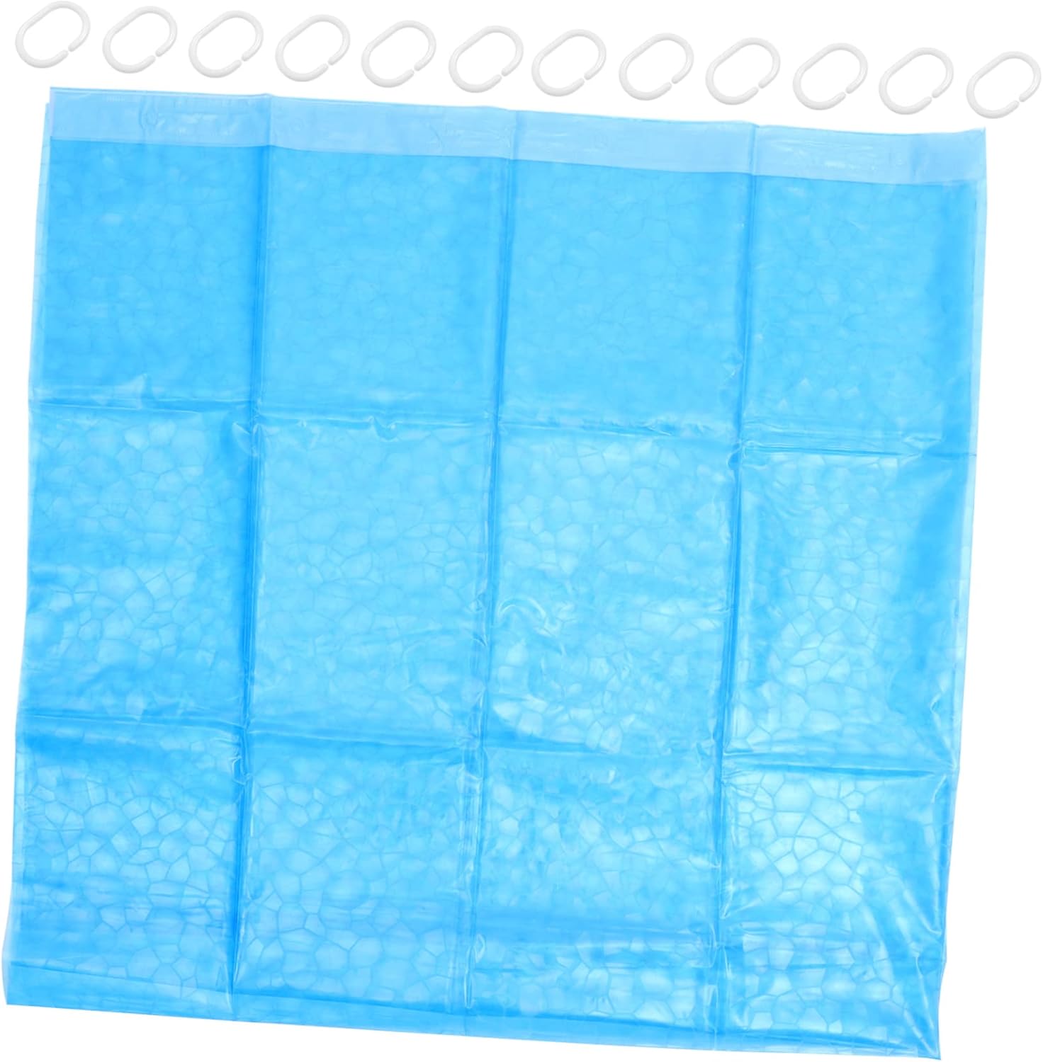 DRESSOOS Extra Long Decorative Shower Curtain Liner