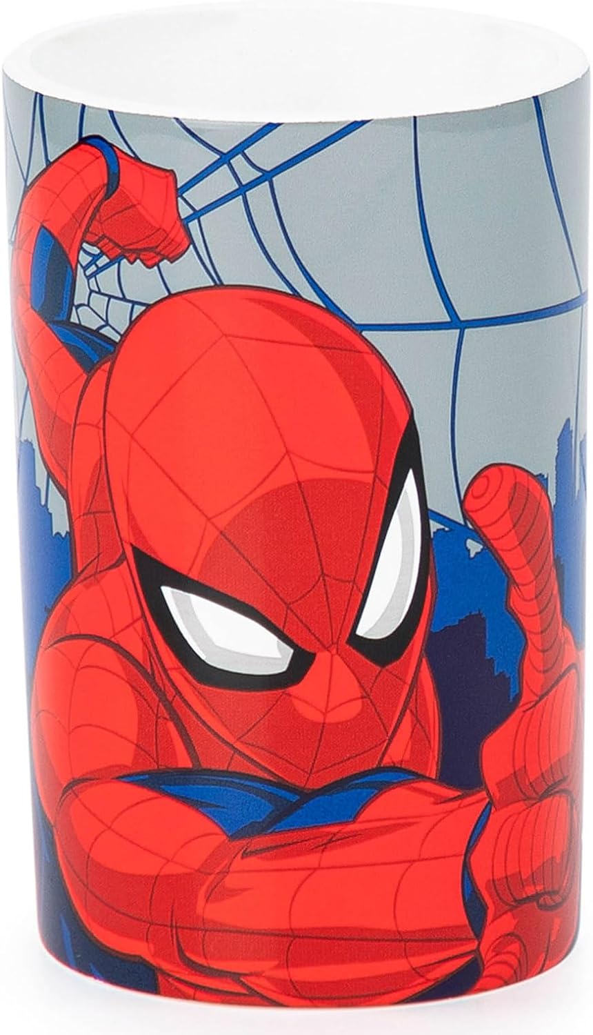Marvel Spiderman Toothbrush Pencil Holder - Kids Bath Accessory