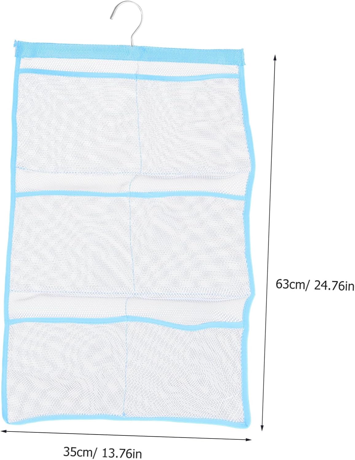 Alipis Mesh Shower Organizer for Shower Curtain Rings
