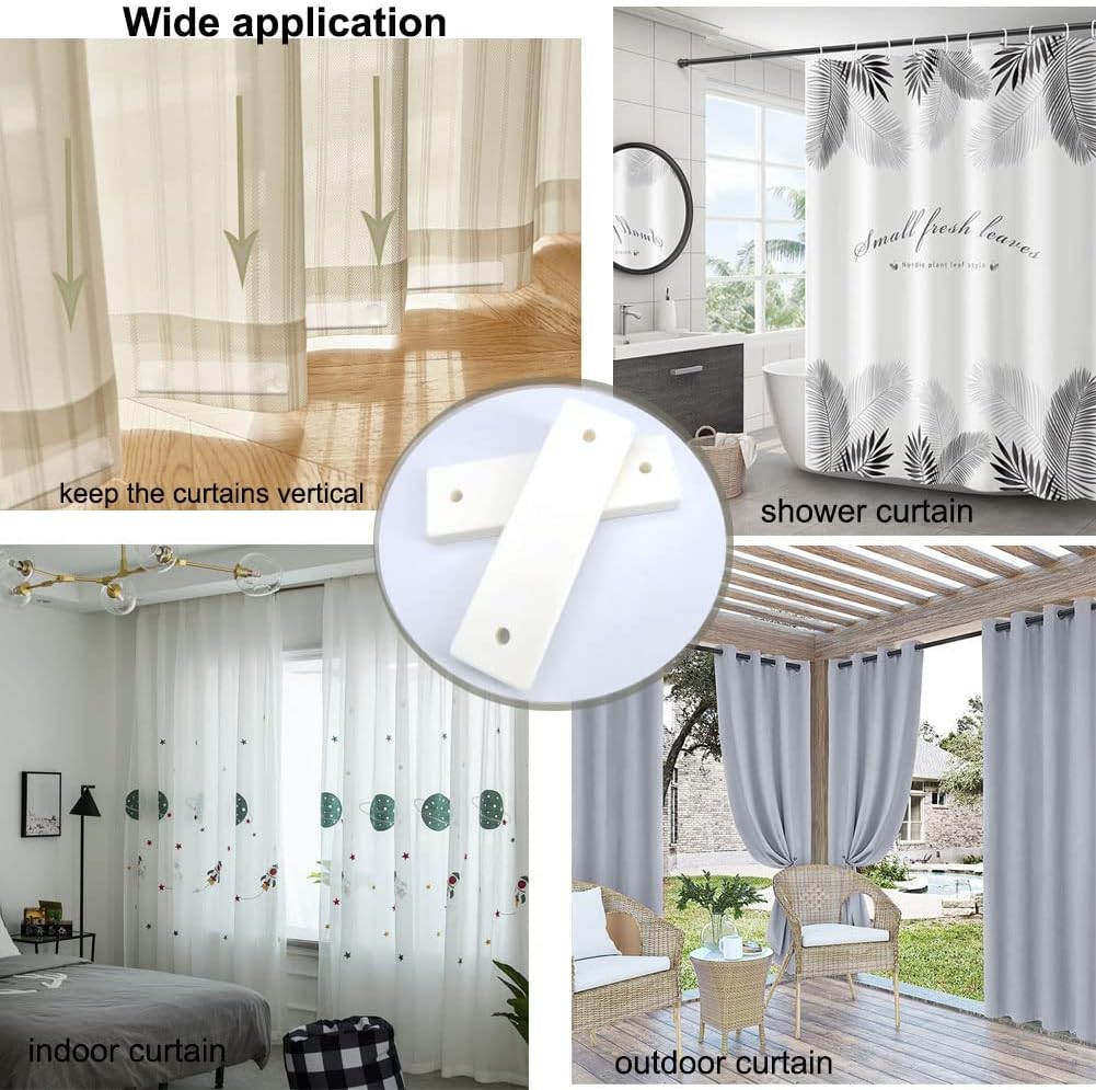 28 Oz Ceramic Curtain Weights Heavy Duty Non-Magnetic 1