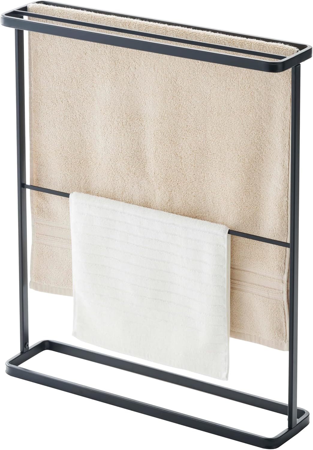 Yamazaki Home Bath Towel Racks - Modern Steel Storage Holder