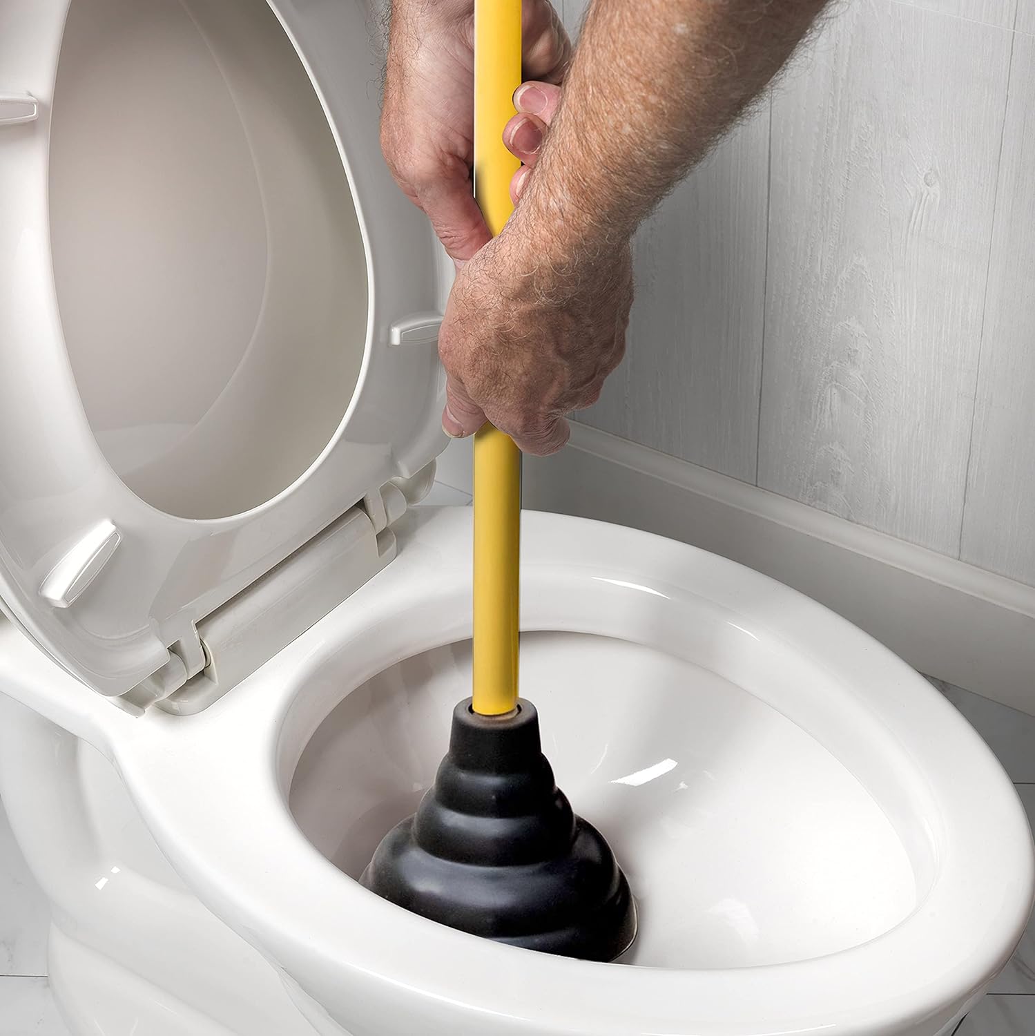 LDR 512 3410A Toilet Flange Plunger with Double Thrust