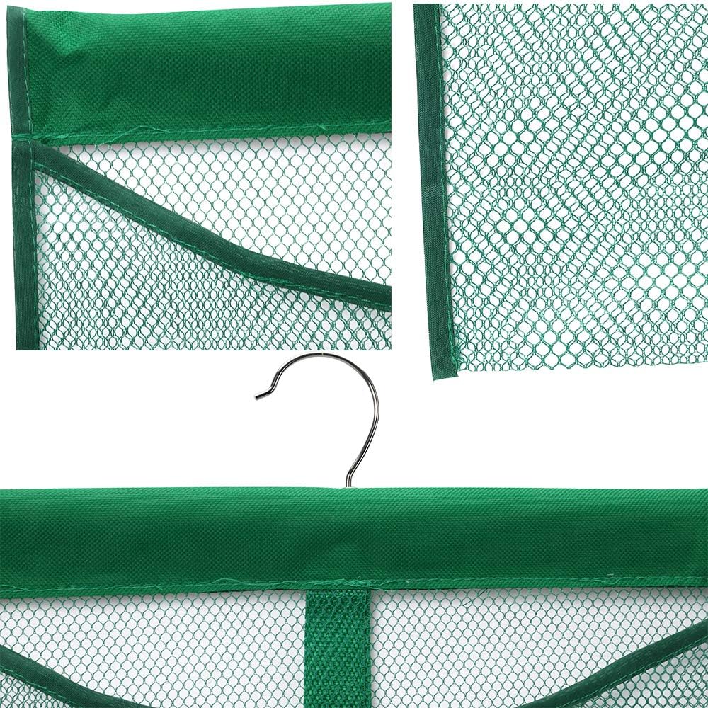Dearjana Portable Mesh Pocket with Rotatable Hanger
