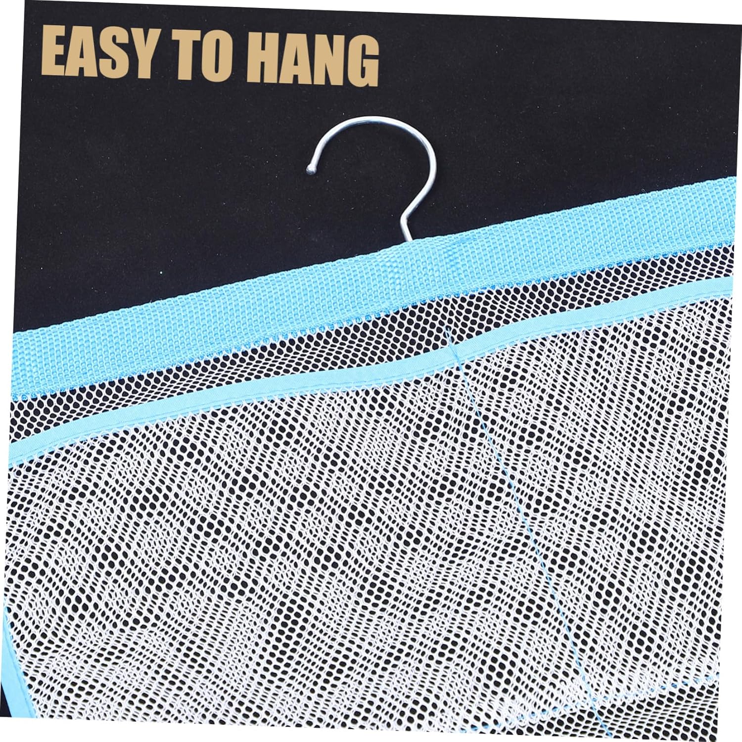 Ciieeo Mesh Shower Organizer Quick Dry Storage with Single Hook