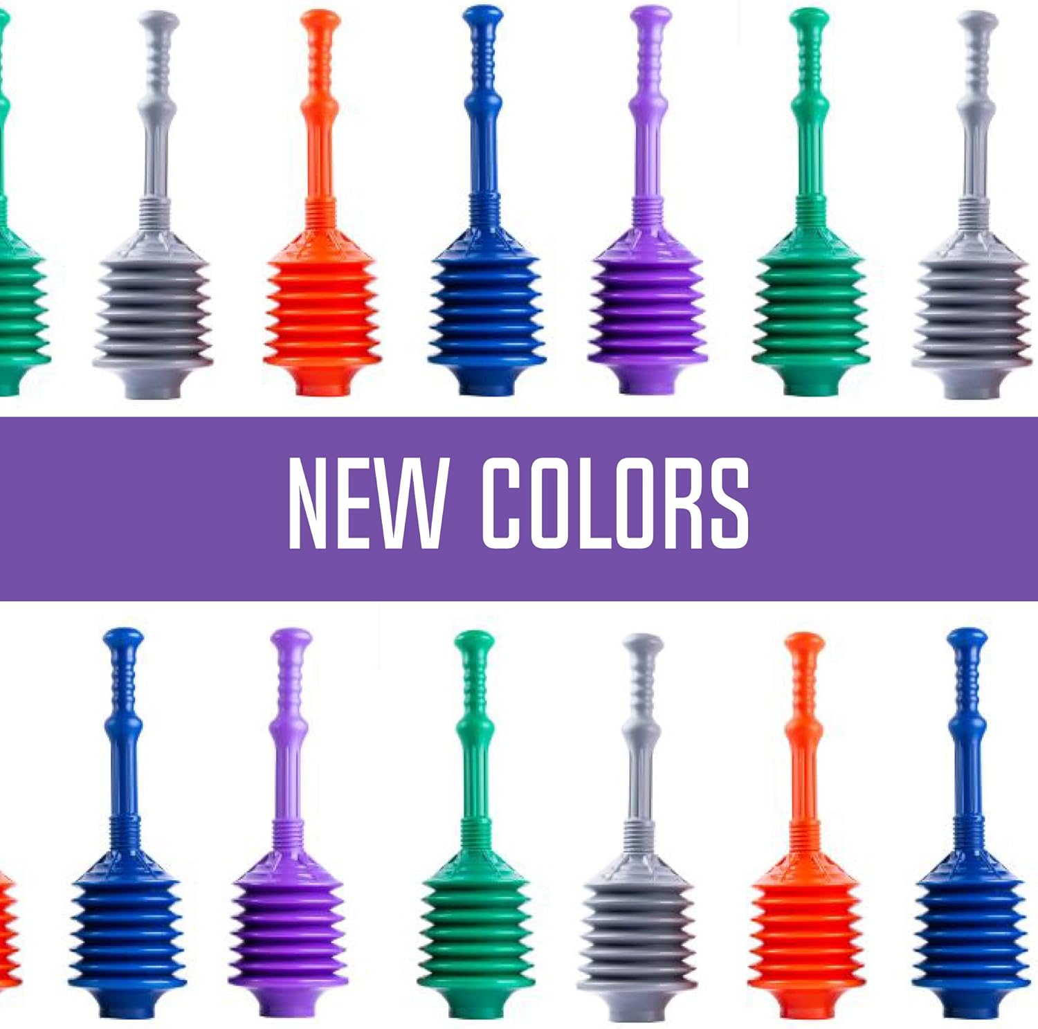 JS Jackson Supplies Professional Bellows Toilet Plunger