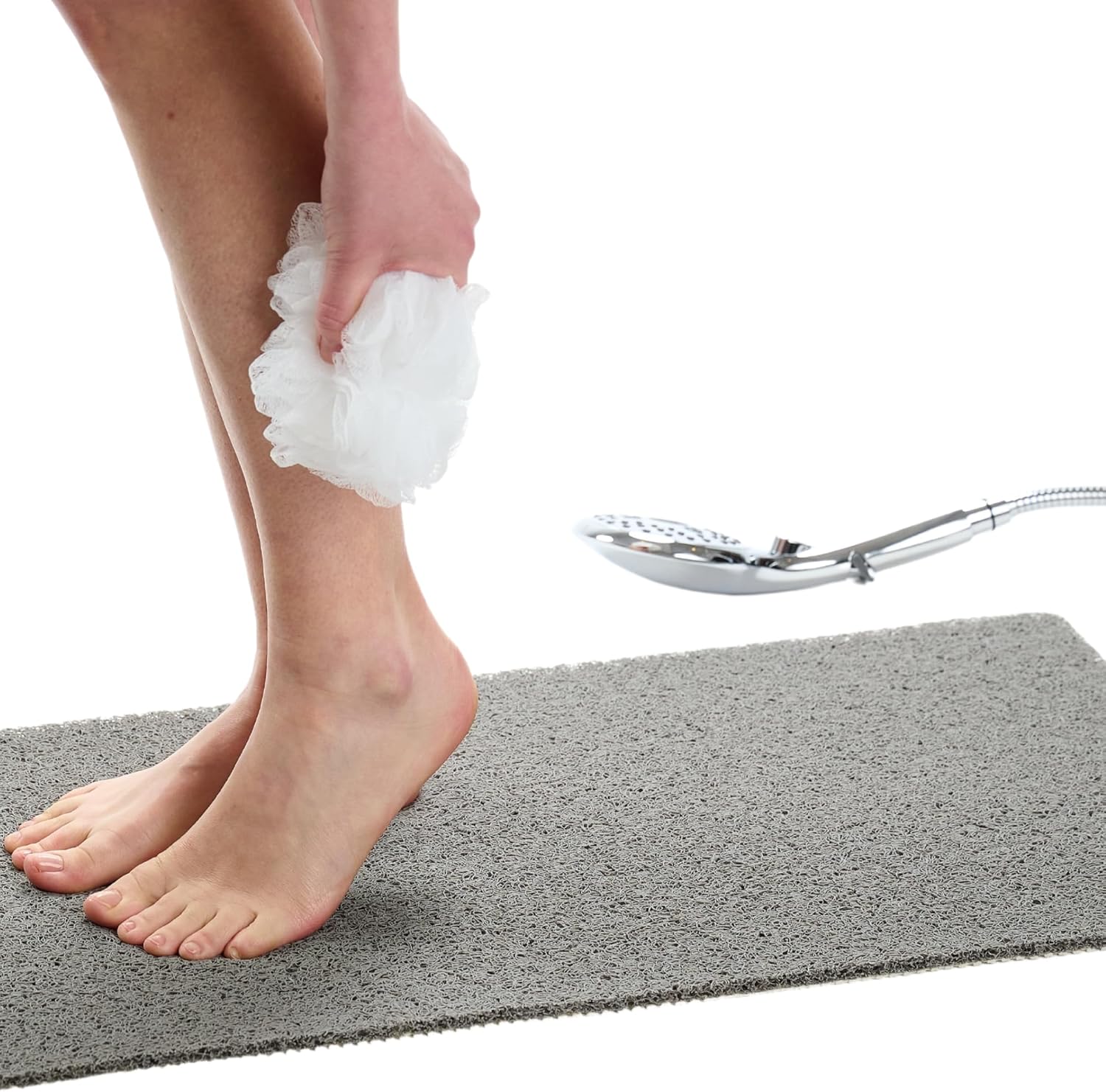 ENKOSI Non-Slip Bathtub Mat - 31x16 Gray
