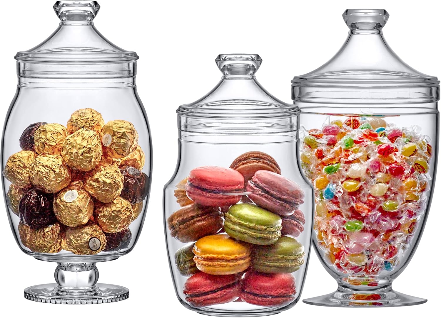 Amazing Abby - Keep - Acrylic Canister Set 3-Piece