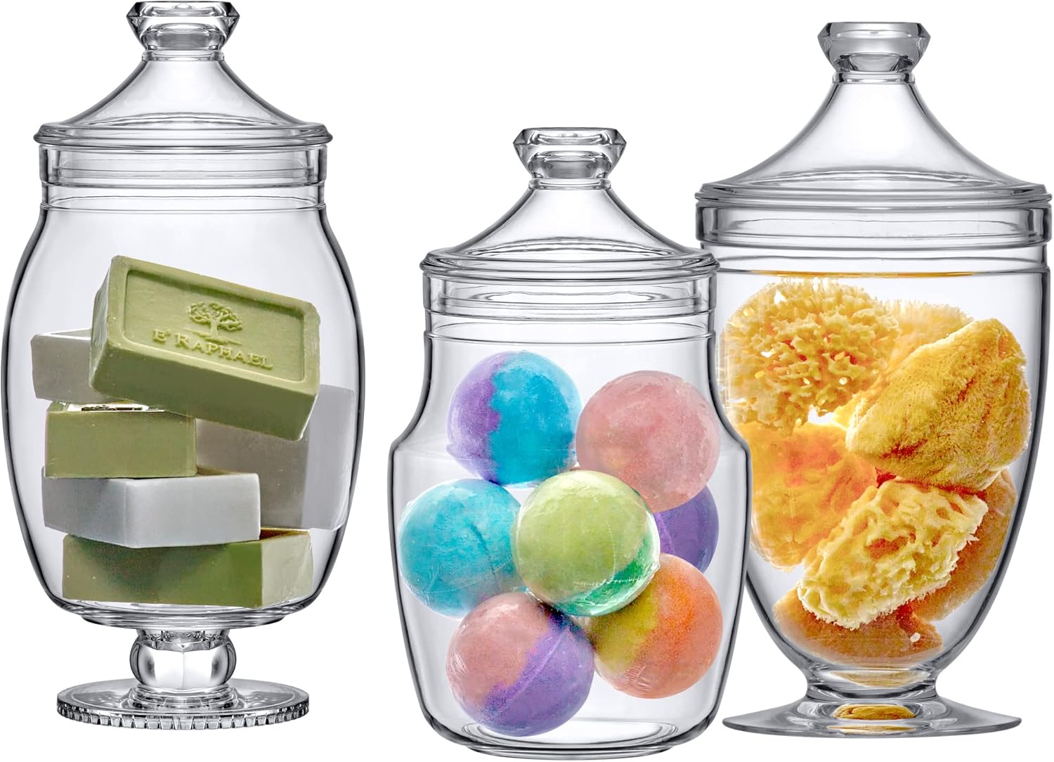 Amazing Abby - Keep - Acrylic Canister Set 3-Piece