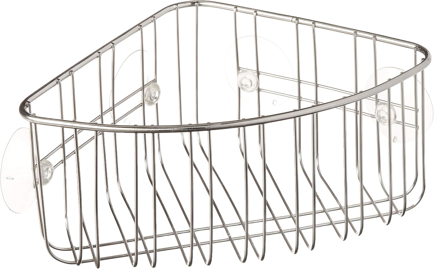 Spectrum Diversified Contempo Corner Shower Basket in Stainless Steel
