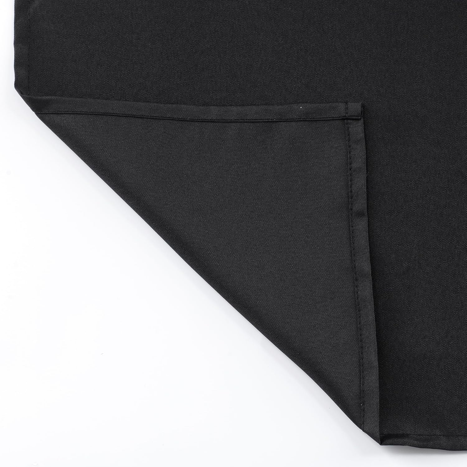 GoodGram Hotel Water Resistant Shower Curtain Liner - Black